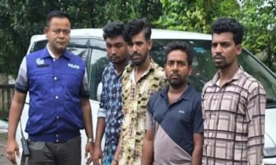 ডিবি পরিচয়ে অপহরণ ও ছিনতাই: চার সদস্য গ্রেপ্তার, মাইক্রোবাস জব্দ