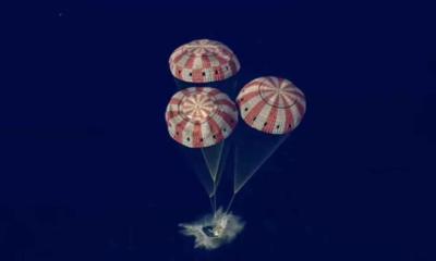 চাঁদ ঘুরে নিরাপদে পৃথিবীতে ফিরল আর্টেমিস-২, মহাকাশে নতুন ইতিহাস