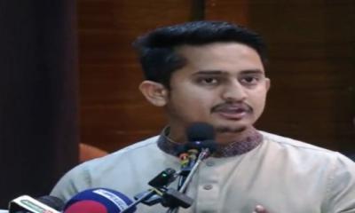 জুলাই শহীদ পরিবারকে দলীয় রাজনীতি থেকে দূরে রাখার আহ্বান সারজিস আলমের